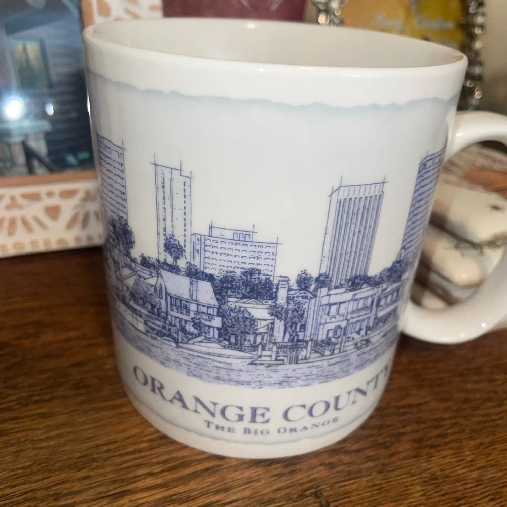 Starbucks Collector Mugs Orange County Coffee Mug Cup 18fl oz